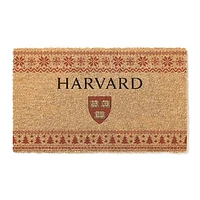 Harvard Crimson 18" x 30" Holiday Coir Doormat
