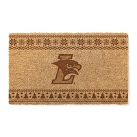 Lehigh Mountain Hawks 18" x 30" Holiday Coir Doormat
