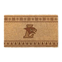 Lehigh Mountain Hawks 18" x 30" Holiday Coir Doormat