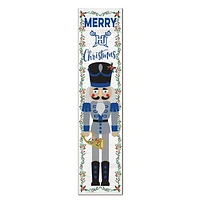 Hampton Pirates 11" x 46" Nutcracker Holiday Leaner Sign