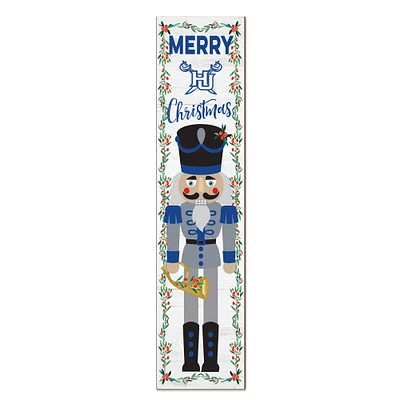 Hampton Pirates 11" x 46" Nutcracker Holiday Leaner Sign