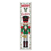 Mississippi Valley State Delta Devils 11" x 46" Nutcracker Holiday Leaner Sign
