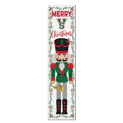 Mississippi Valley State Delta Devils 11" x 46" Nutcracker Holiday Leaner Sign
