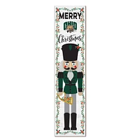 Ohio Bobcats 11" x 46" Nutcracker Holiday Leaner Sign