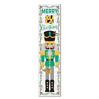 Xavier University of Louisiana Gold Rush 11" x 46" Nutcracker Holiday Leaner Sign