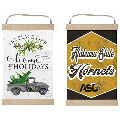 Alabama State Hornets 12" x 20" Reversible Banner Sign