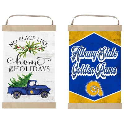 Albany State Golden Rams 12" x 20" Reversible Banner Sign