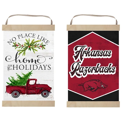 Arkansas Razorbacks 12" x 20" Reversible Banner Sign