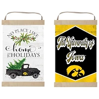Iowa Hawkeyes 12" x 20" Reversible Banner Sign