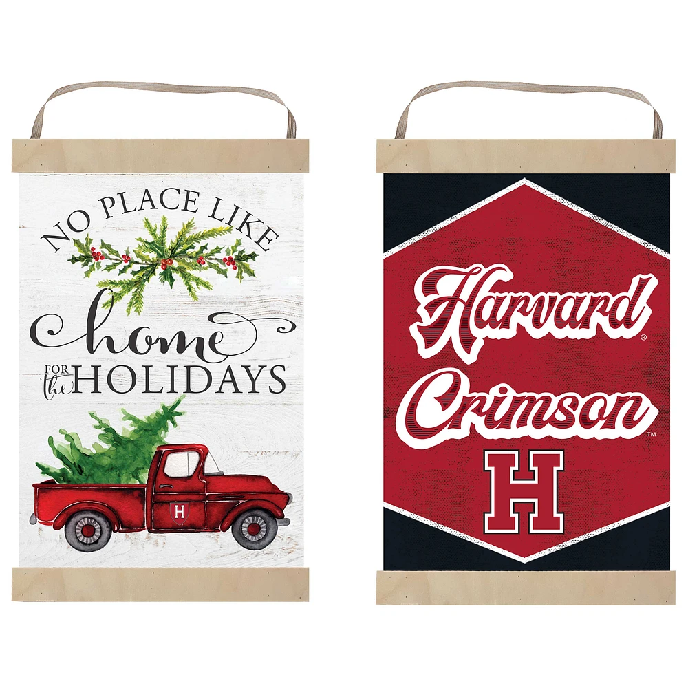 Harvard Crimson 12" x 20" Reversible Banner Sign