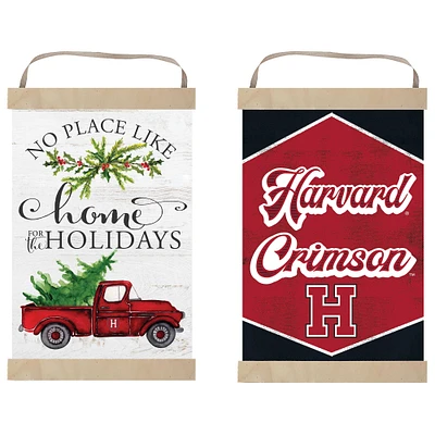 Harvard Crimson 12" x 20" Reversible Banner Sign