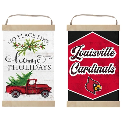 Louisville Cardinals 12" x 20" Reversible Banner Sign