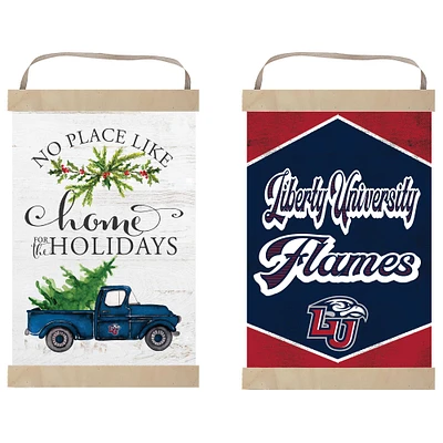 Liberty Flames 12" x 20" Reversible Banner Sign