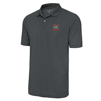 Men's Antigua Charcoal WashU Big & Tall Legacy Pique Polo