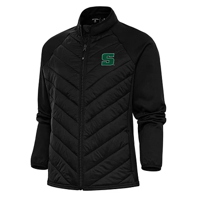 Women's Antigua  Black Slippery Rock Pride Altitude Full-Zip Jacket