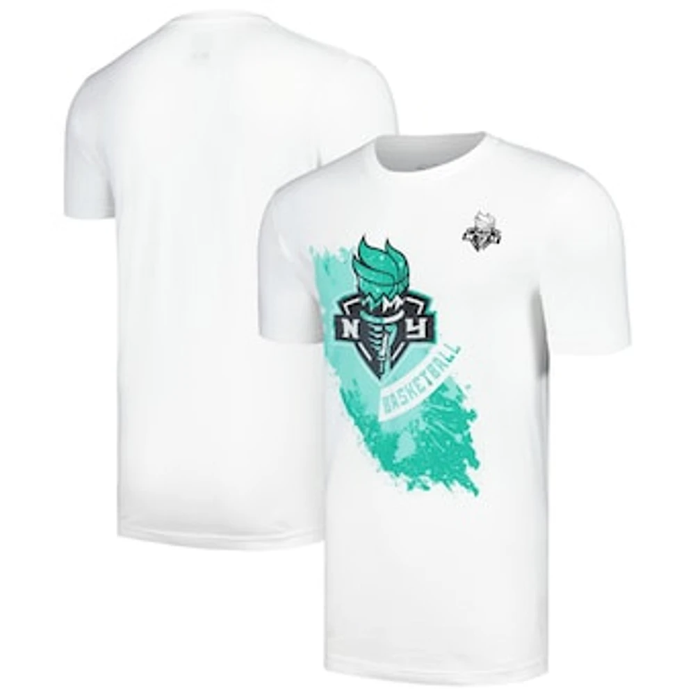 Unisex Stadium Essentials White New York Liberty Splashed T-Shirt