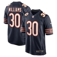 Men's Nike Joejuan Williams  Navy Chicago Bears Game Jersey