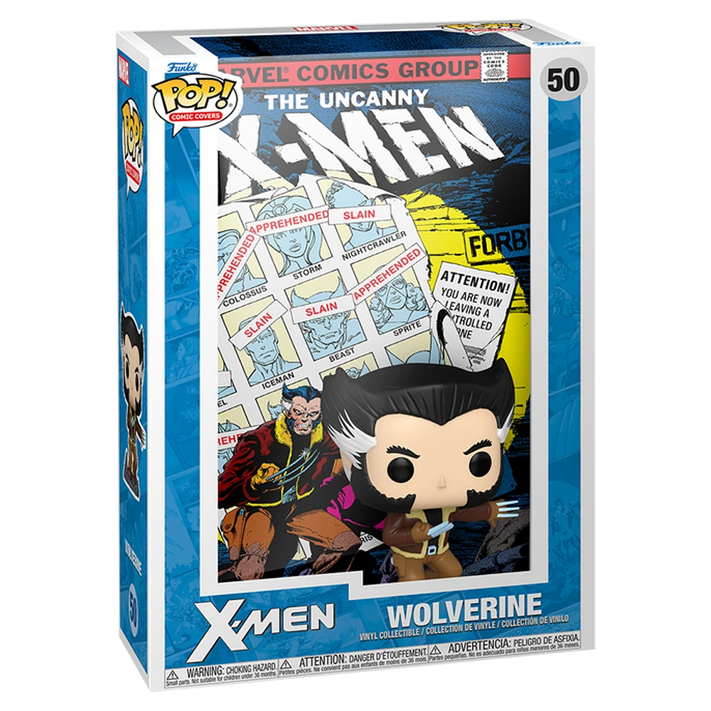 Funko Wolverine The Uncanny X-Men #141 Days of Future Past Pop! Comic Book Cover with Case