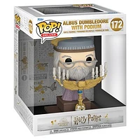 Wizarding World Harry Potter Albus Dumbledore with Podium #172 Funko Pop! Deluxe Vinyl Figure