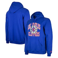 Unisex New Era  Royal LA Clippers 2023/24 Season Tip-Off Edition Pullover Hoodie