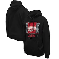 Unisex Stadium Essentials Black Las Vegas Aces 2023 WNBA Finals Champions Skyline Pullover Hoodie