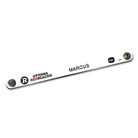 Ottawa Redblacks Personalized Leather Slim Bracelet