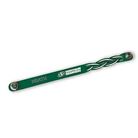 Saskatchewan Roughriders Personalized Leather Single Braid Bracelet