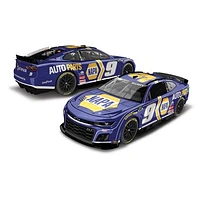 Action Racing Chase Elliott 2024 #9 NAPA 1:24 Color Chrome Die-Cast Chevrolet Camaro