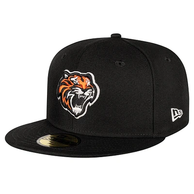 Men's New Era Black Tigres de Quintana Roo Mexico League On Field 59FIFTY Fitted Hat