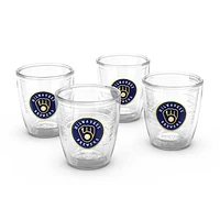 Tervis Milwaukee Brewers Four-Pack 12oz. Emblem Tumbler Set