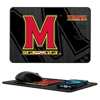 Keyscaper Maryland Terrapins Wireless Charger and Mouse Pad