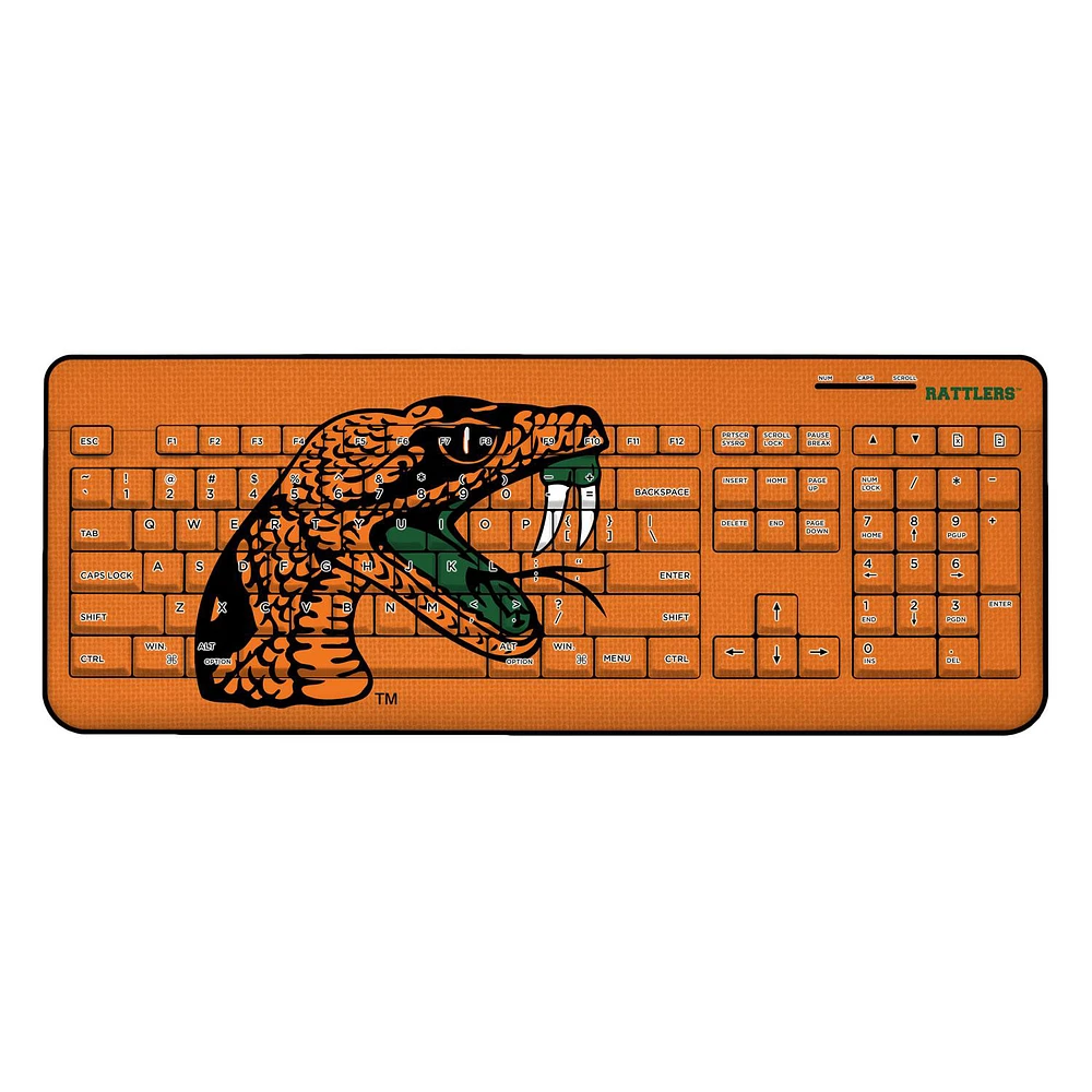 Keyscaper Florida A&M Rattlers Wireless Keyboard