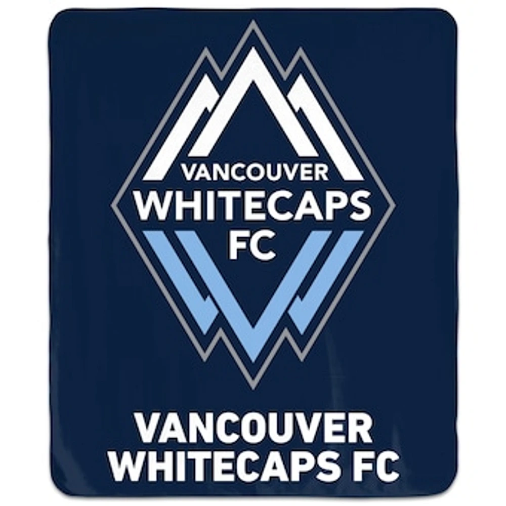 WinCraft Vancouver Whitecaps FC 50" x 60" Ultra Fleece Blanket