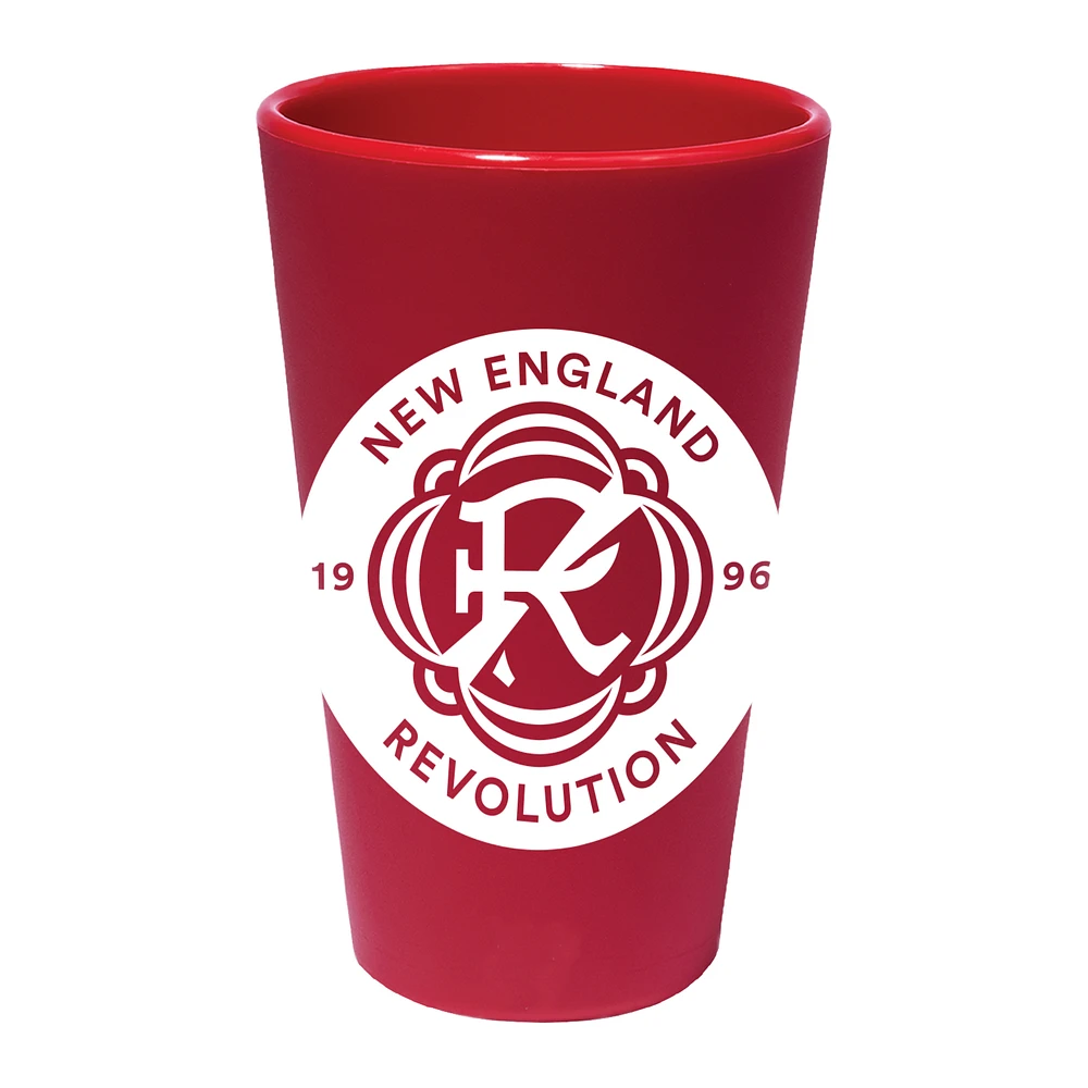 WinCraft New England Revolution 16oz. Fun Silicone Pint Glass