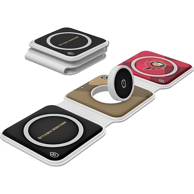 Keyscaper Ottawa Senators 3-in-1 Foldable Charger