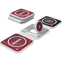 Keyscaper Oklahoma Sooners 3-in-1 Foldable Charger