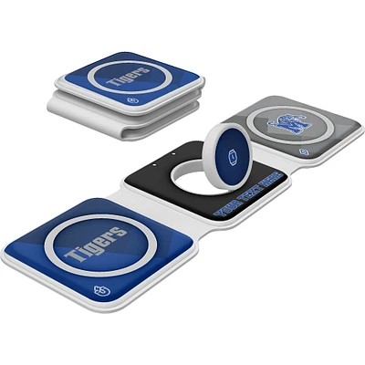 Keyscaper Memphis Tigers Personalized 3-in-1 Foldable Charger