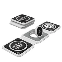 Keyscaper Brooklyn Nets Personalized 3-in-1 Foldable Charger