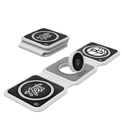 Keyscaper Brooklyn Nets Personalized 3-in-1 Foldable Charger