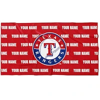 Chad & Jake Texas Rangers 30" x 60" Personalized Horizontal Towel