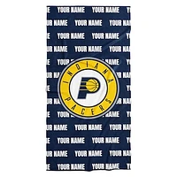 Chad & Jake Indiana Pacers 30" x 60" Personalized Repeat Vertical Towel