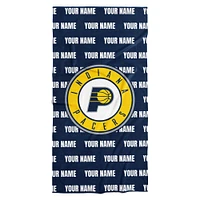 Chad & Jake Indiana Pacers 30" x 60" Personalized Repeat Vertical Towel