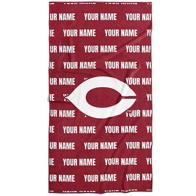 Chad & Jake UChicago Maroons 30" x 60" Personalized Repeat Vertical Towel