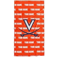 Chad & Jake Virginia Cavaliers 30" x 60" Personalized Repeat Vertical Towel