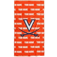 Chad & Jake Virginia Cavaliers 30" x 60" Personalized Repeat Vertical Towel