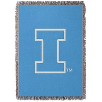 Chad & Jake Illinois Fighting Illini Woven Blanket