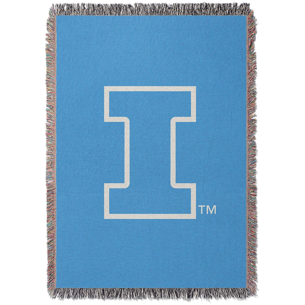 Chad & Jake Illinois Fighting Illini Woven Blanket