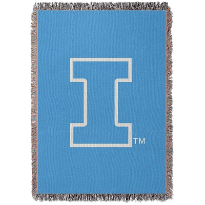 Chad & Jake Illinois Fighting Illini Woven Blanket