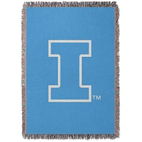Chad & Jake Illinois Fighting Illini Woven Blanket