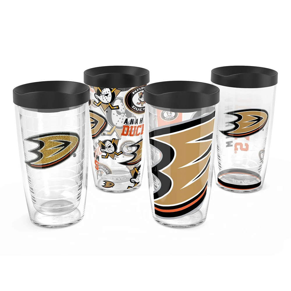 Tervis Anaheim Ducks Four-Pack 16oz. Classic Tumbler Set